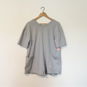 Free People Movement • Beach Fog Gray Hot Shot Romper